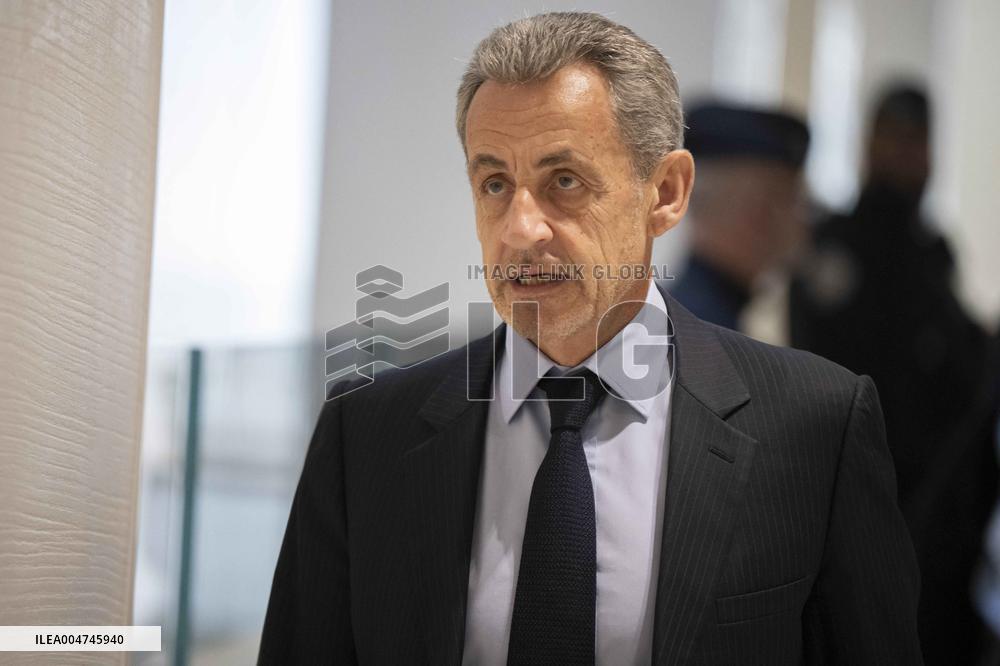 Nicolas Sarkozy trial - Paris