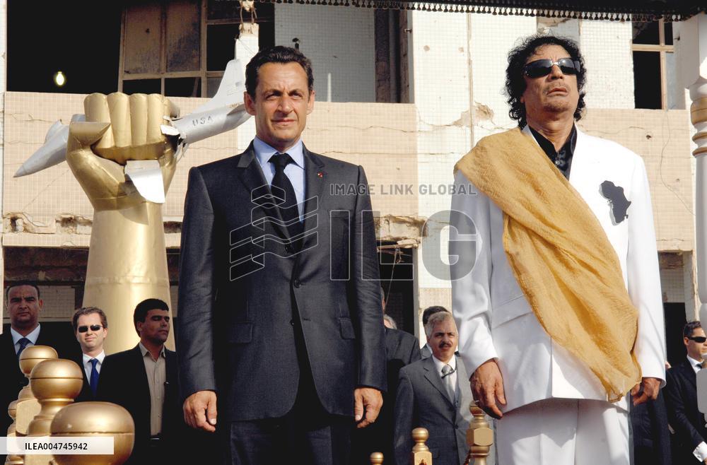 Nicolas Sarkozy In Police Custody Over Campaign Financing