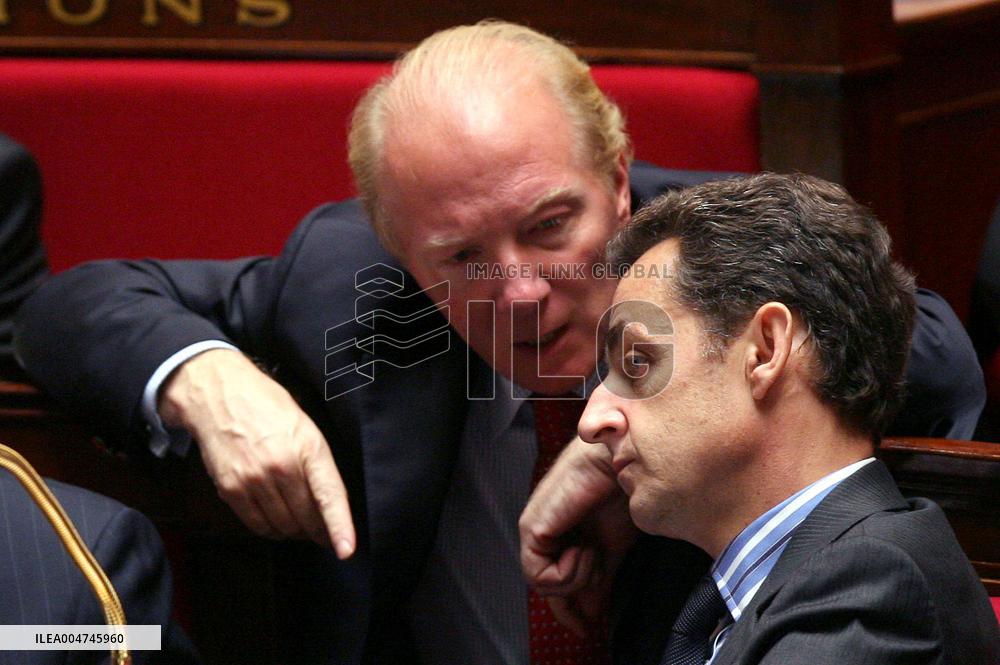Question time at the National Assembly in Paris