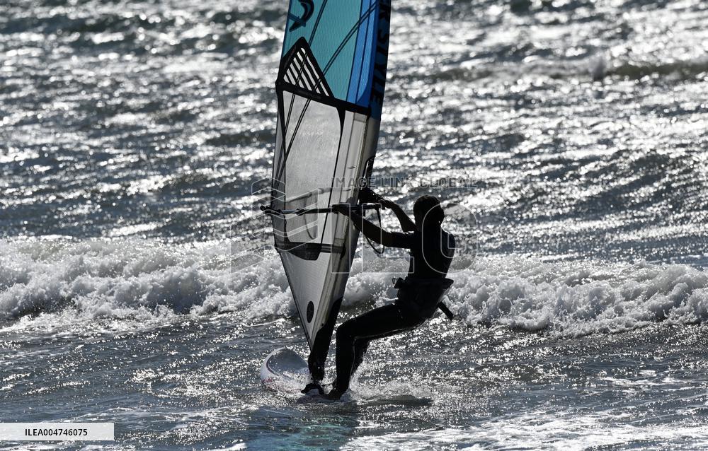 Windsurfer Illustrations - France