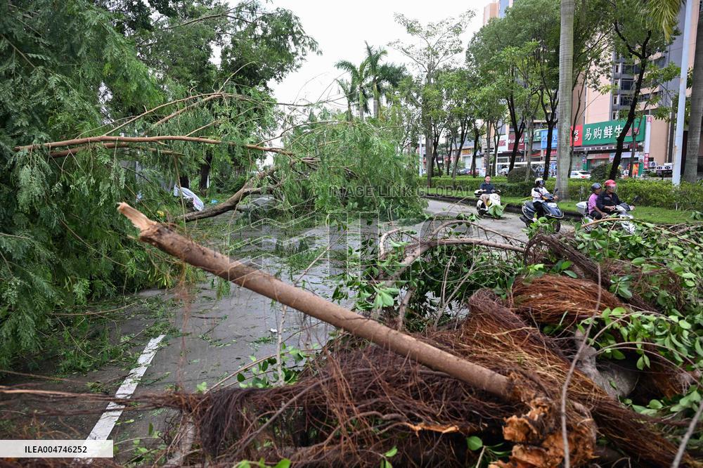 Damage After Typhoon Ragasa - China