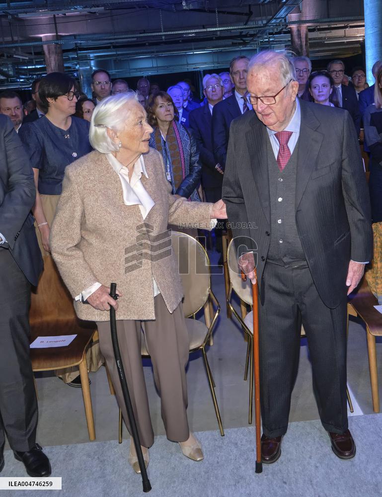 King Albert And Queen Paola Inaugurate New Oncology And Hematology Department At St. Luke's Clinic - Brussels