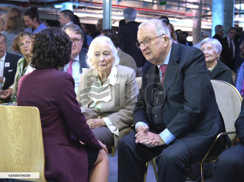 King Albert And Queen Paola Inaugurate New Oncology And Hematology Department At St. Luke's Clinic - Brussels
