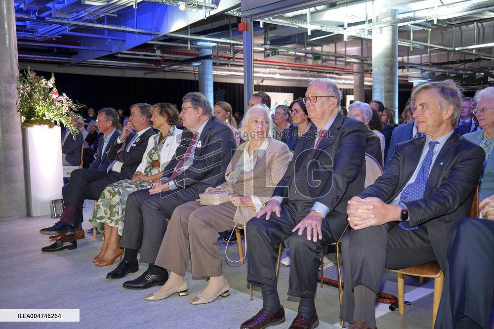 King Albert And Queen Paola Inaugurate New Oncology And Hematology Department At St. Luke's Clinic - Brussels