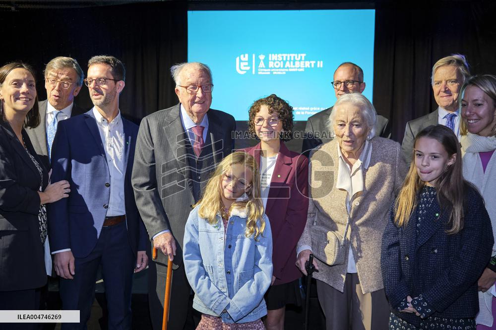 King Albert And Queen Paola Inaugurate New Oncology And Hematology Department At St. Luke's Clinic - Brussels