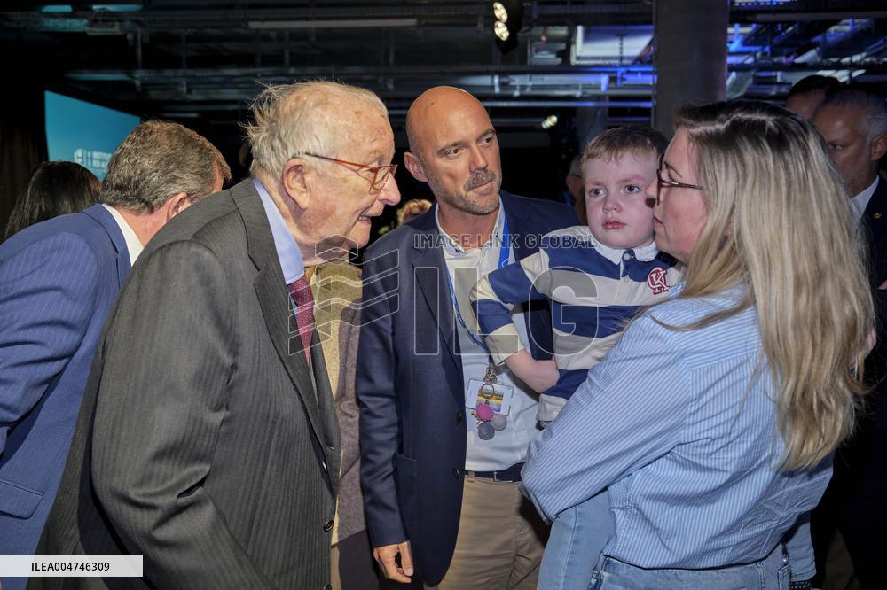 King Albert And Queen Paola Inaugurate New Oncology And Hematology Department At St. Luke's Clinic - Brussels