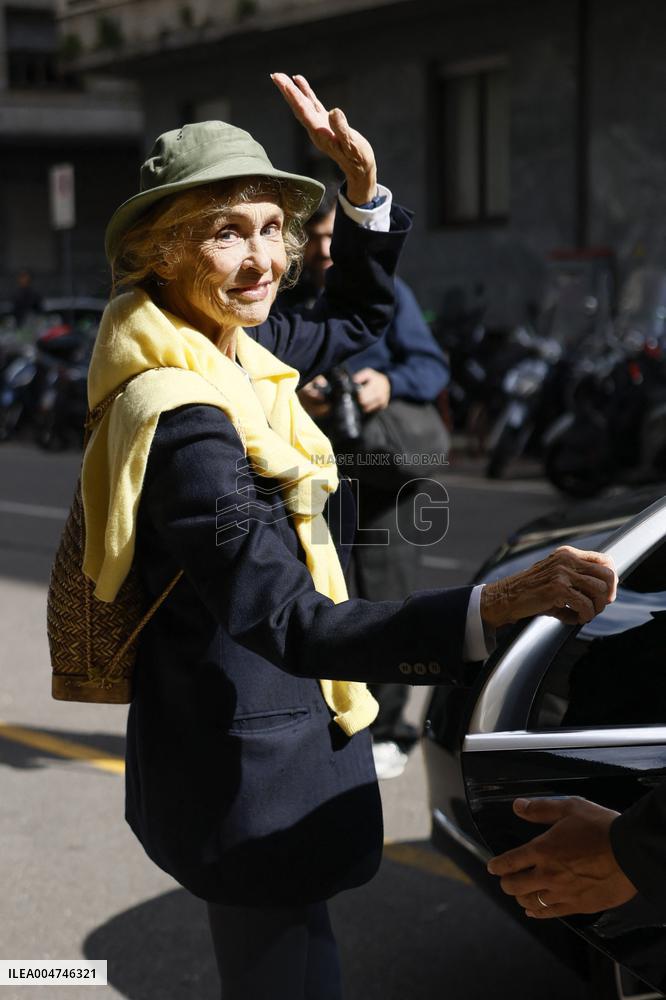 MFW Vips spotted in front Hotel MP