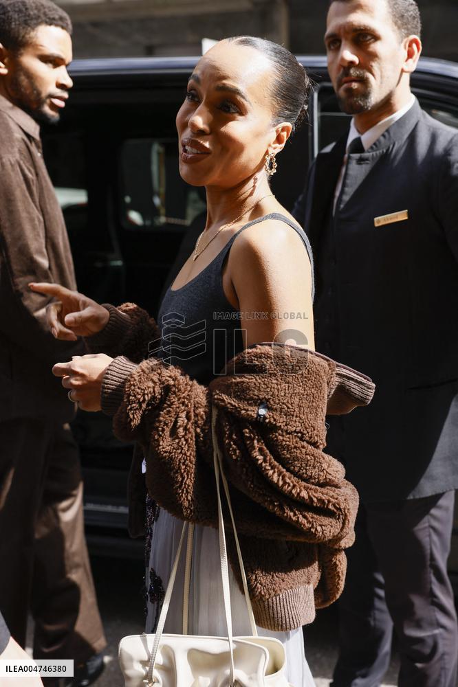 MFW Vips spotted in front Hotel MP