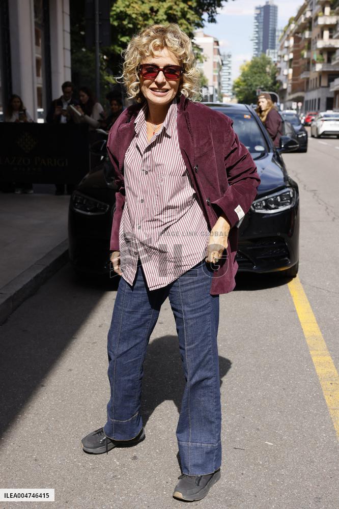 MFW Vips spotted in front Hotel MP