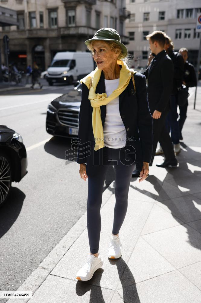 MFW Vips spotted in front Hotel MP