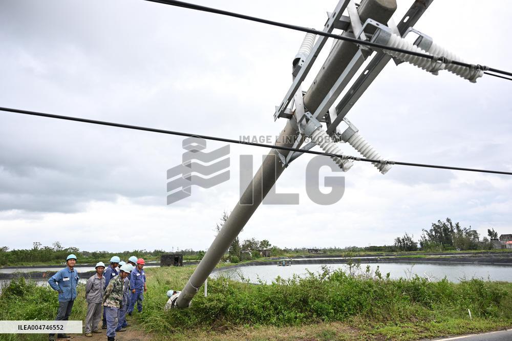 Damage After Typhoon Ragasa - China