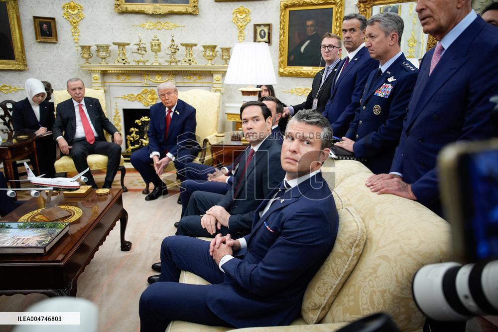 Trump Meets Erdogan - Washington