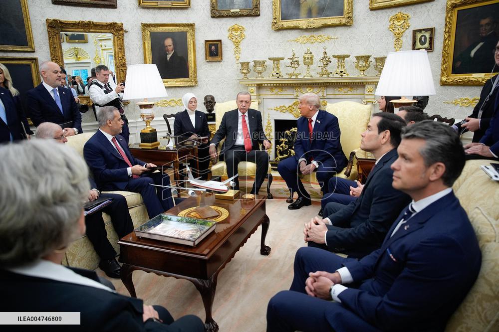 Trump Meets Erdogan - Washington