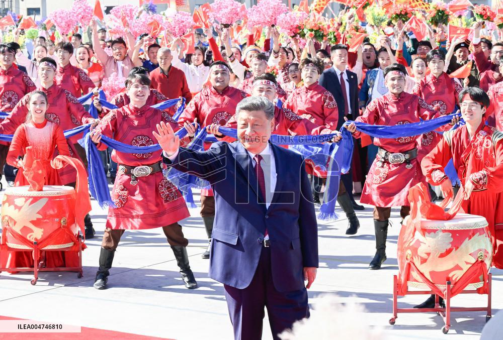 President Xi at 70th Founding Anniversary of Xinjiang Uygur Autonomous Region - China
