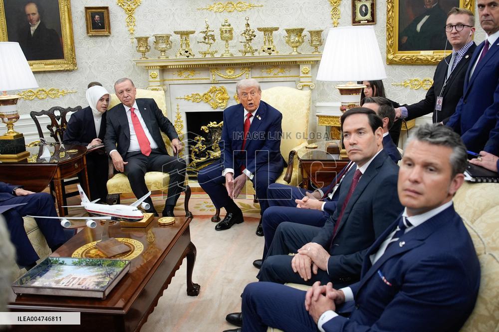 Trump Meets Erdogan - Washington