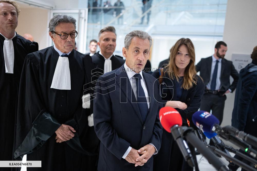 Verdict for the trial for illegal campaign financing from Libya - Paris