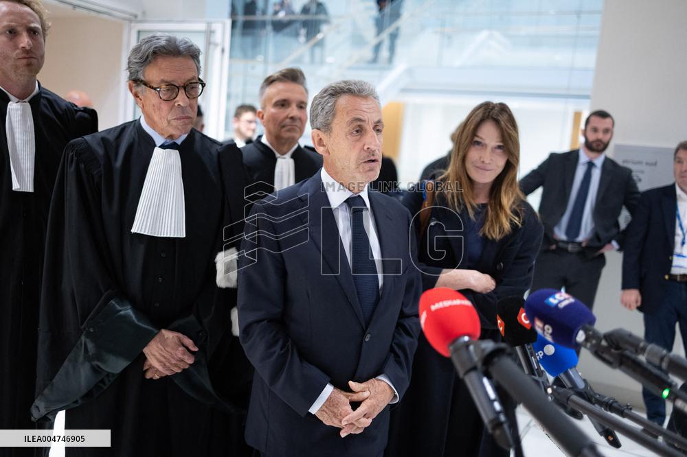 Verdict for the trial for illegal campaign financing from Libya - Paris