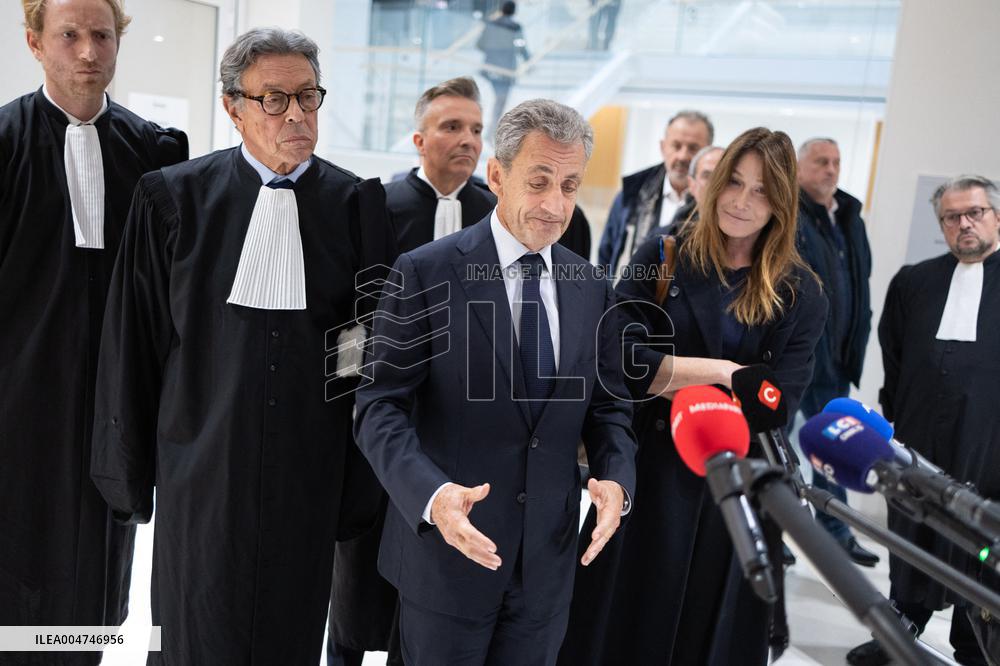 Verdict for the trial for illegal campaign financing from Libya - Paris