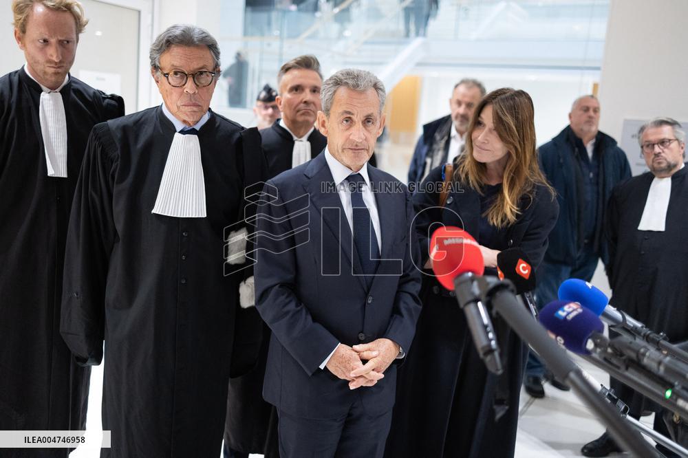 Verdict for the trial for illegal campaign financing from Libya - Paris