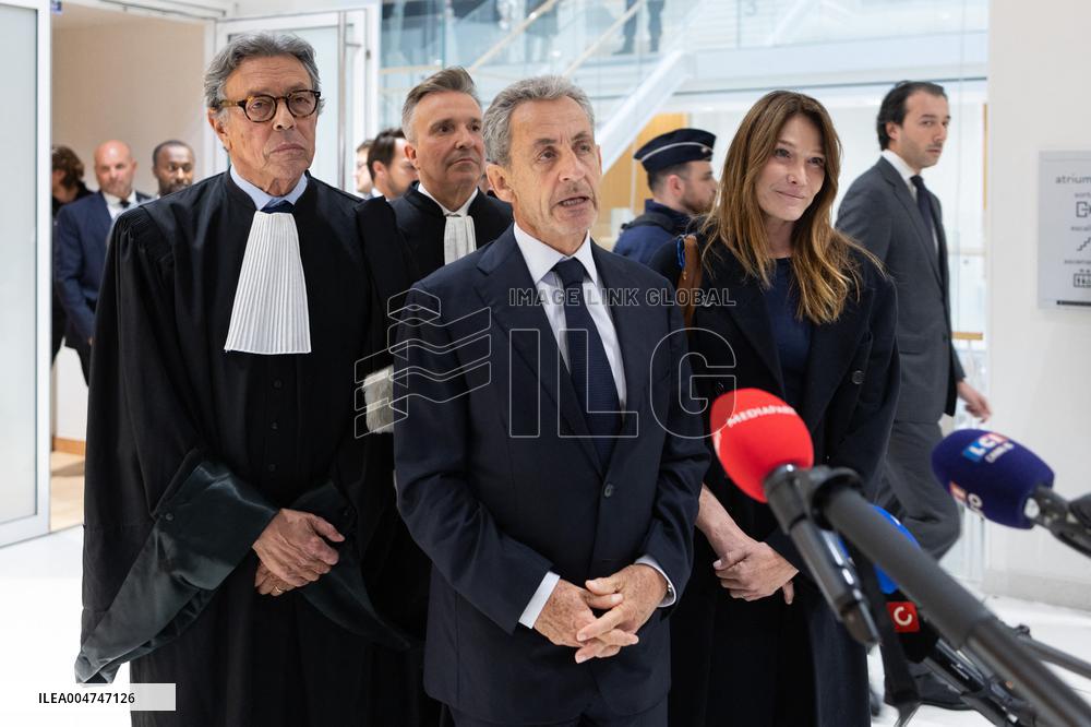 Verdict for the trial for illegal campaign financing from Libya - Paris