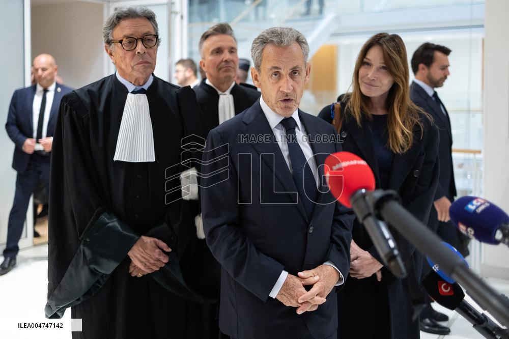Verdict for the trial for illegal campaign financing from Libya - Paris