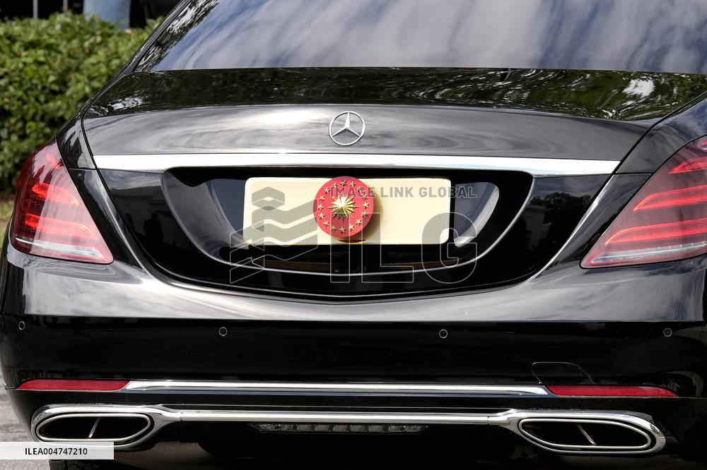 Donald Trump with Recep Tayyip Erdogan - Washington