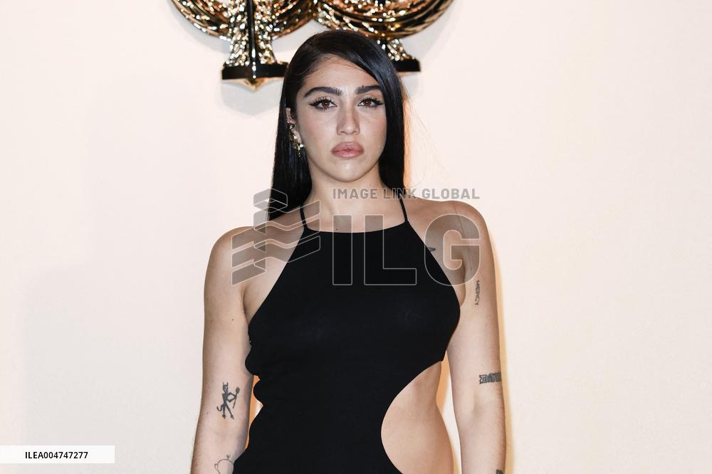 MFW Lourdes Ciccone, Ice Spice at Roberto Cavalli fashion show MP