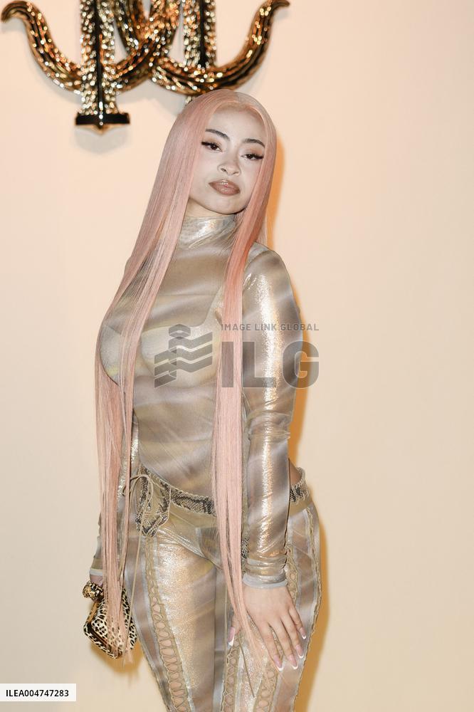 MFW Lourdes Ciccone, Ice Spice at Roberto Cavalli fashion show MP