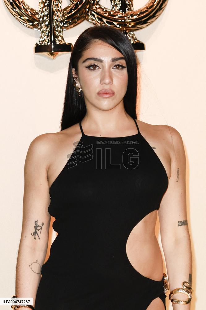 MFW Lourdes Ciccone, Ice Spice at Roberto Cavalli fashion show MP