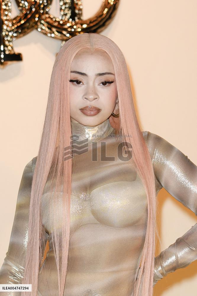 MFW Lourdes Ciccone, Ice Spice at Roberto Cavalli fashion show MP