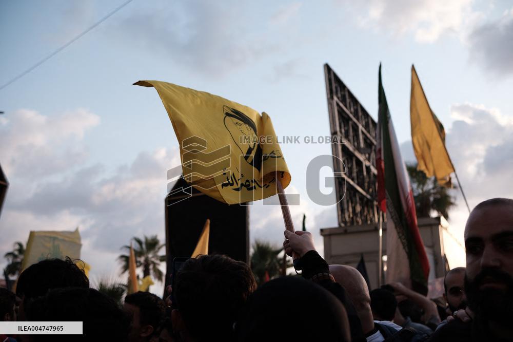 Commemoration Of Hassan Nasrallah Anniversary - Beirut