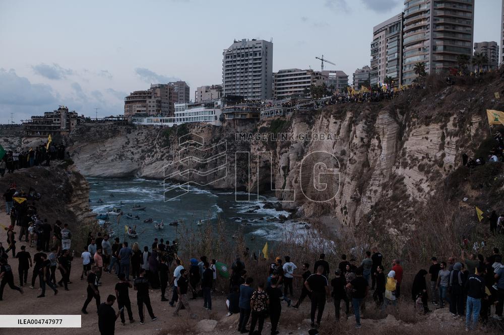 Commemoration Of Hassan Nasrallah Anniversary - Beirut
