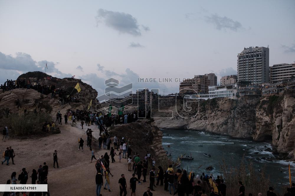 Commemoration Of Hassan Nasrallah Anniversary - Beirut