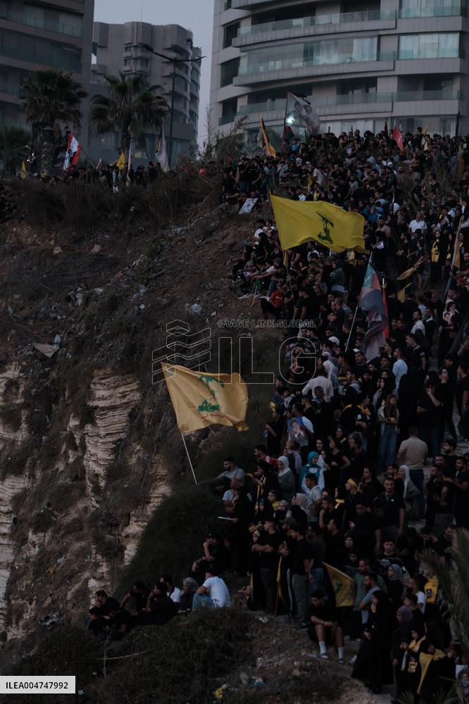 Commemoration Of Hassan Nasrallah Anniversary - Beirut