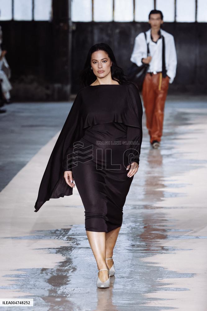 MFW - Ashley Graham At Boss Runway