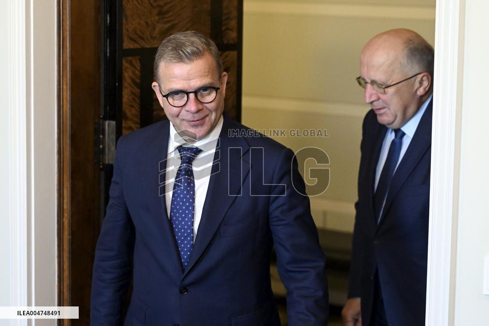 EU Commissioner for Defence and Space Andrius Kubilius visiting Finland