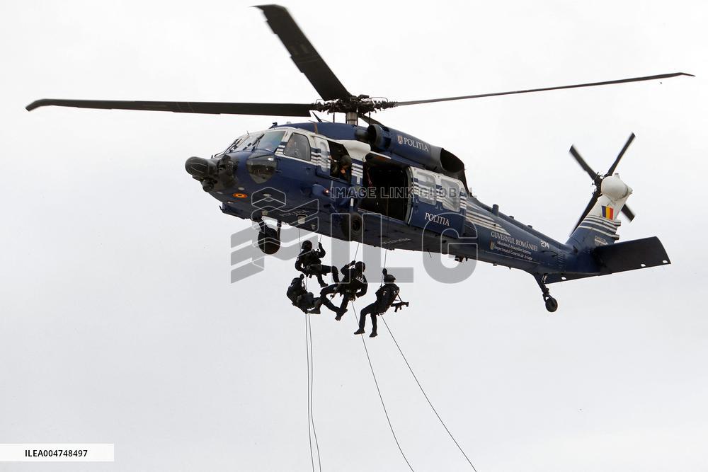 Riot Police Drill - Bucharest