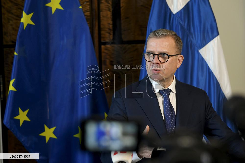 EU Commissioner for Defence and Space Andrius Kubilius visiting Finland