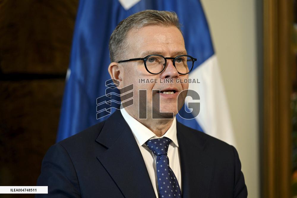 EU Commissioner for Defence and Space Andrius Kubilius visiting Finland