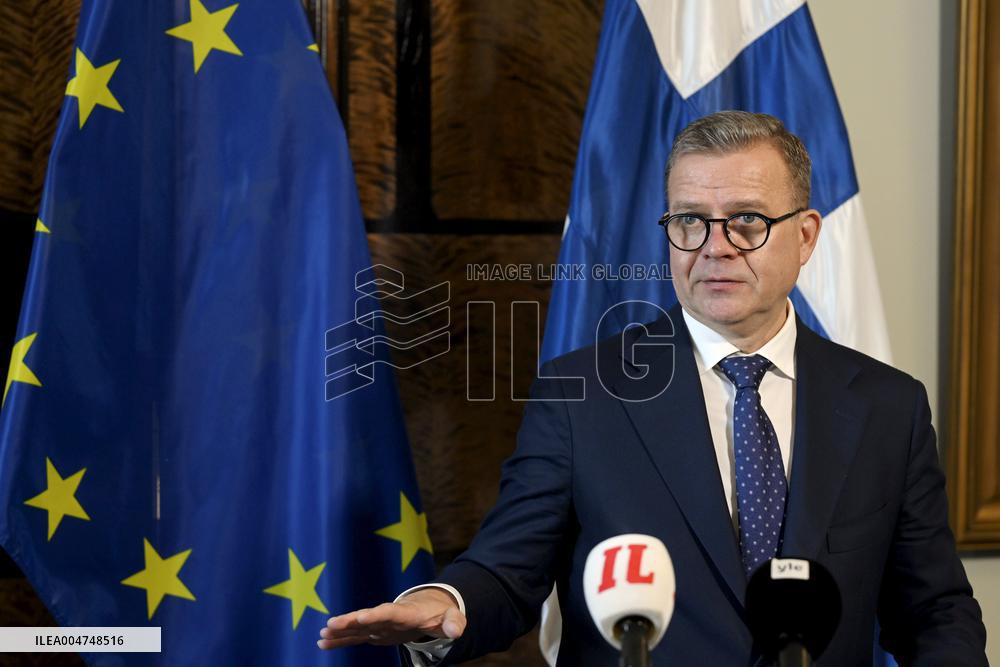 EU Commissioner for Defence and Space Andrius Kubilius visiting Finland