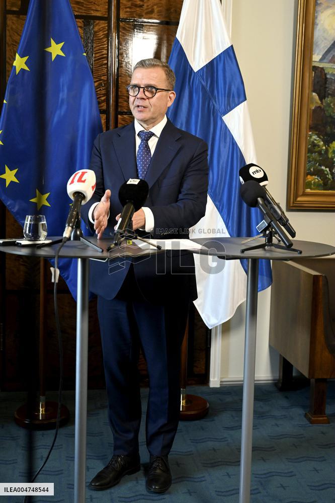 EU Commissioner for Defence and Space Andrius Kubilius visiting Finland