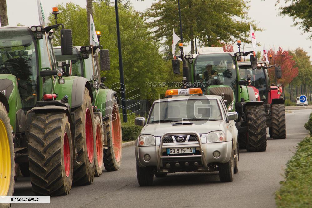 Farmers in Action in Loire-Atlantique - Carquefou