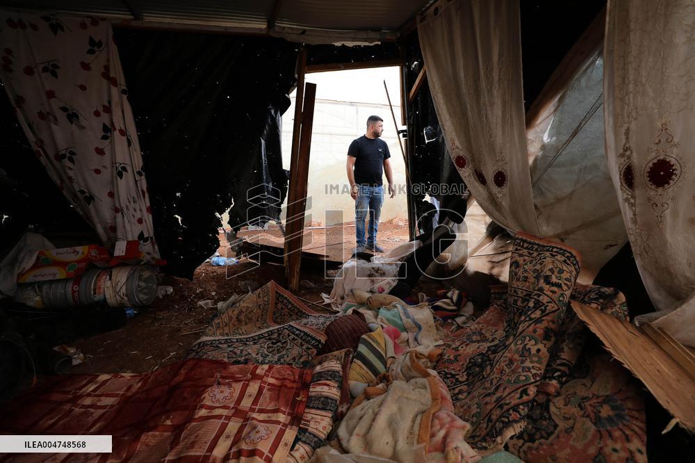 Location Where Two Palestinians Were Killed By Israeli Army - Palestine