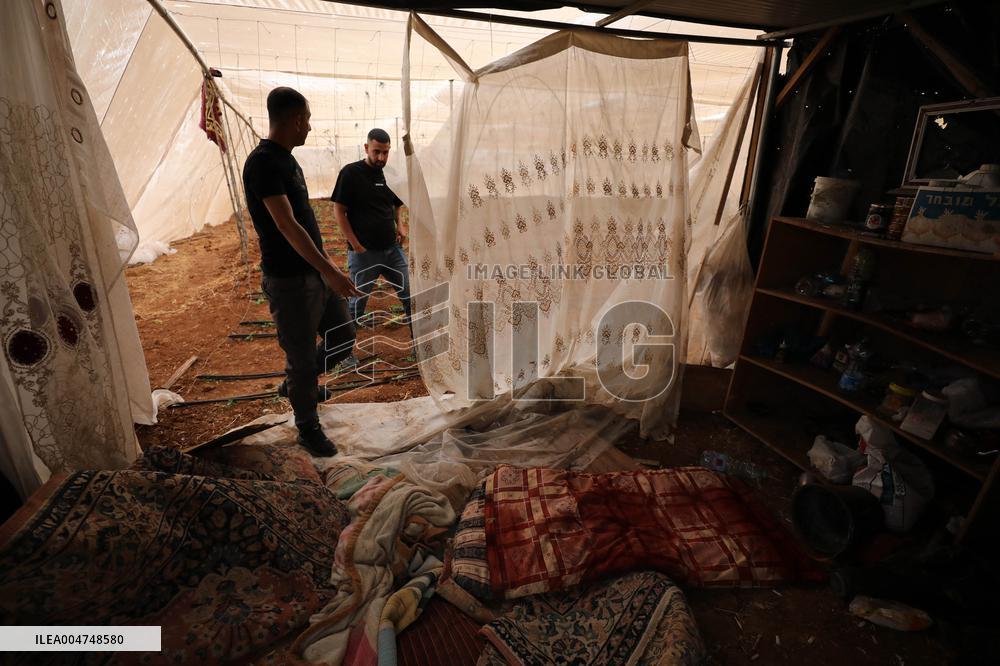 Location Where Two Palestinians Were Killed By Israeli Army - Palestine