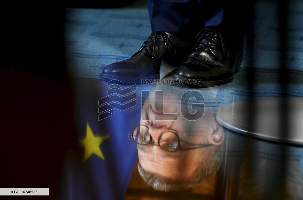 EU Commissioner for Defence and Space Andrius Kubilius visiting Finland