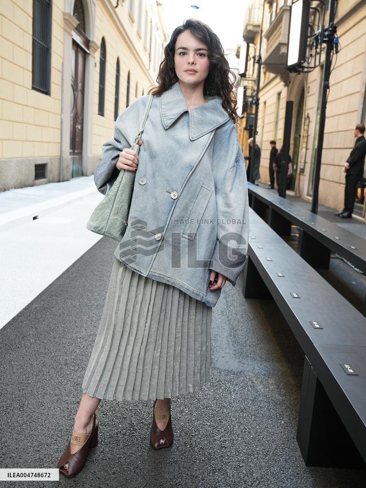 MFW - MM6 Maison Margiela Fashion Show Runway