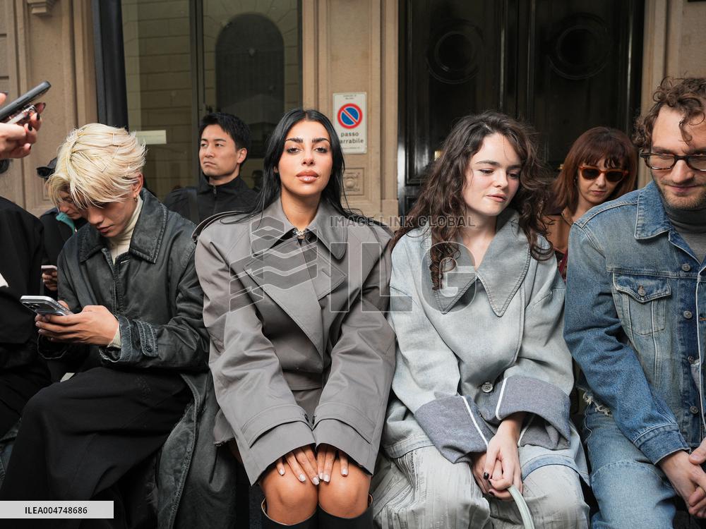 MFW - MM6 Maison Margiela Fashion Show Runway