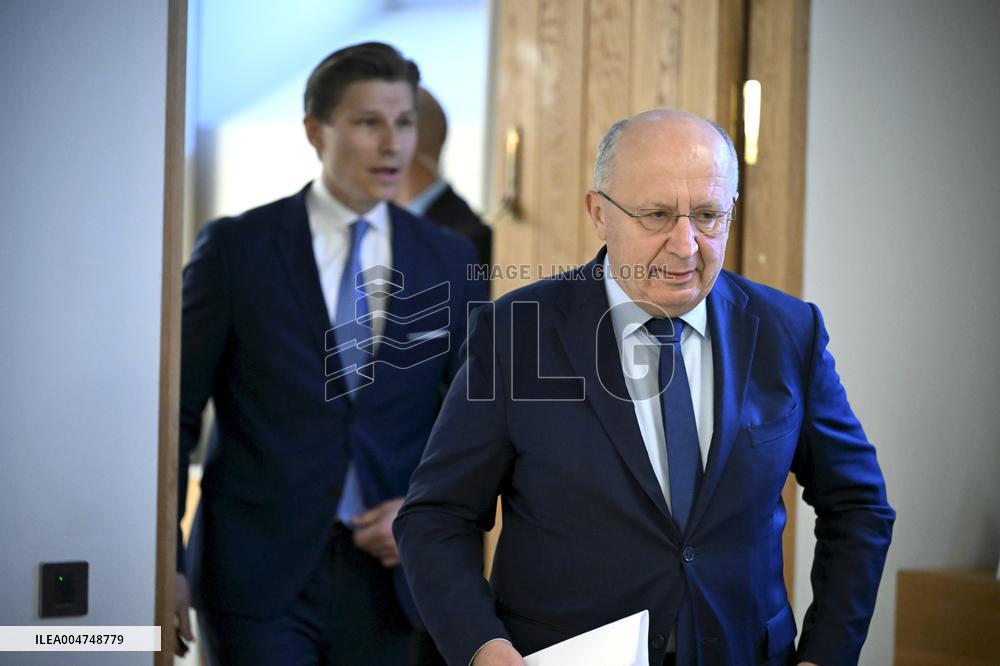 EU Commissioner for Defence and Space Andrius Kubilius visiting Finland