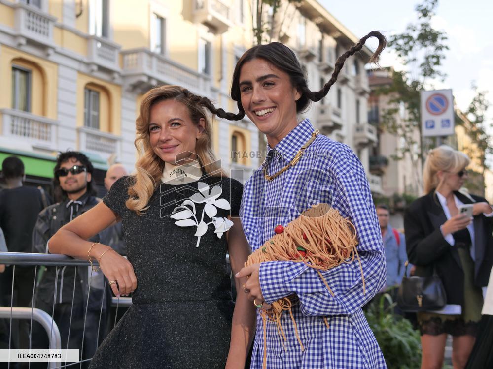 MFW - A Parade of Eccentric Outfits