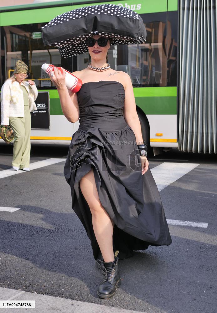 MFW - A Parade of Eccentric Outfits